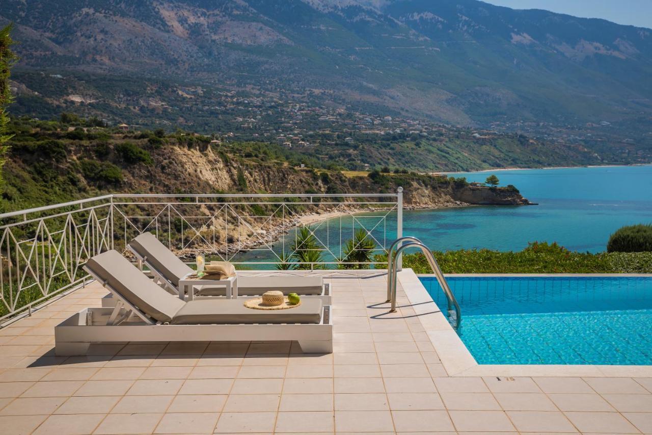 Villa Thalassa Kefaloniaprivatevillas Trapezaki  Eksteriør billede
